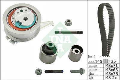 Kit cinghie dentate INA 530 0650 10