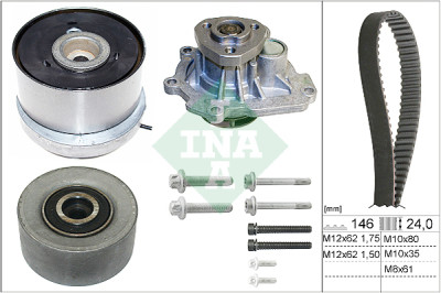 Pompa acqua + Kit cinghie dentate