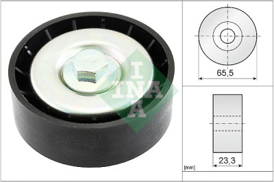 Puleggia di rinvio/guida, cinghia trapezoidale INA 532 0295 10