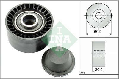 Puleggia di rinvio/guida, cinghia trapezoidale INA 532 0320 10