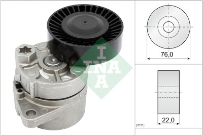 Braccio tenditore, cinghia trapezoidale INA 534 0018 10