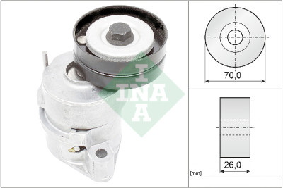 Braccio tenditore, Cinghia Poly-V