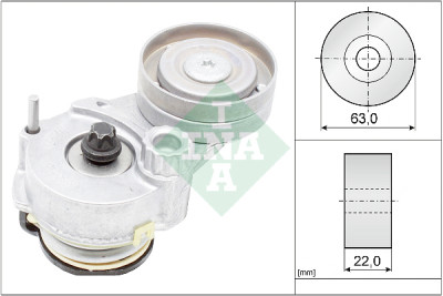 Braccio tenditore, cinghia trapezoidale INA 534 0147 10