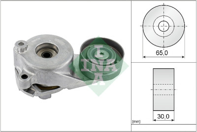 Braccio tenditore, cinghia trapezoidale scanalata INA 534 0183 10