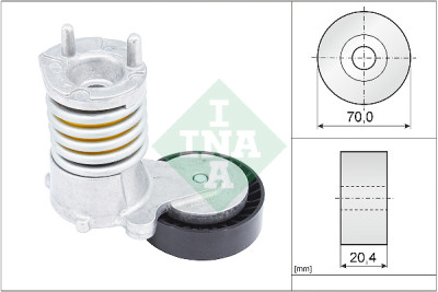 Braccio tenditore, Cinghia Poly-V
