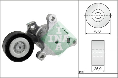Braccio tenditore, Cinghia Poly-V