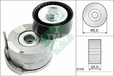 Braccio tenditore, Cinghia Poly-V