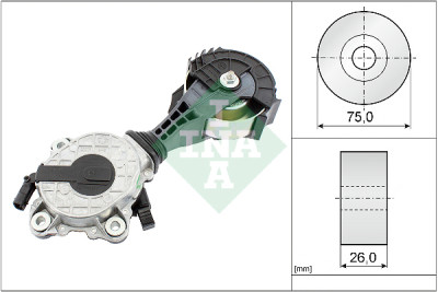 Braccio tenditore, Cinghia Poly-V