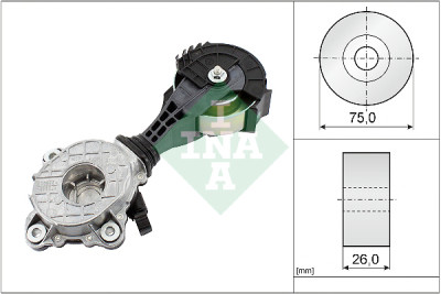 Braccio tenditore, Cinghia Poly-V