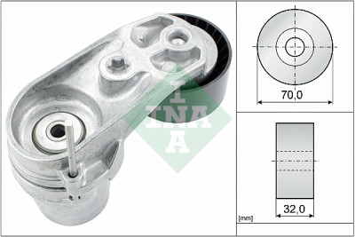 Braccio tenditore, Cinghia Poly-V