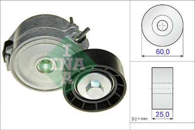 Braccio tenditore, Cinghia Poly-V