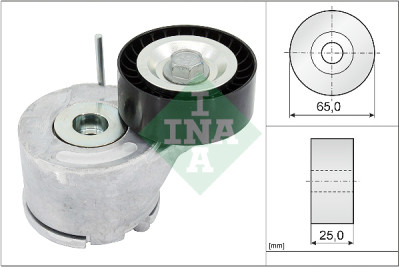 Braccio tenditore, Cinghia Poly-V
