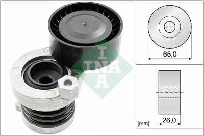 Braccio tenditore, Cinghia Poly-V