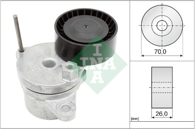 Braccio tenditore, Cinghia Poly-V