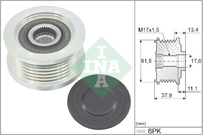 INA 535 0023 10 ruota libera alternatore