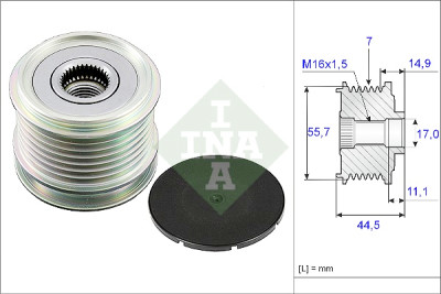 INA 535 0042 10 ruota libera alternatore