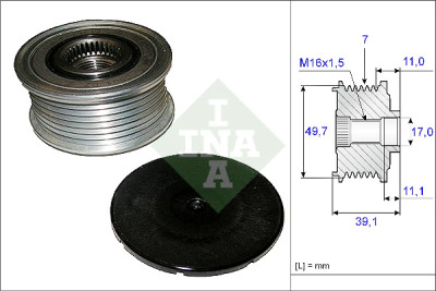 INA 535 0084 10 ruota libera alternatore
