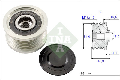 INA 535 0112 10 ruota libera alternatore