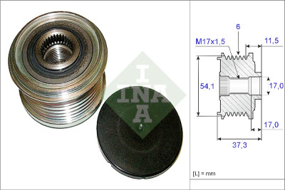 INA 535 0149 10 ruota libera alternatore