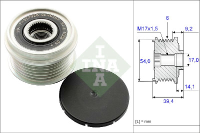 INA 535 0151 10 ruota libera alternatore