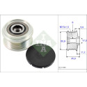 INA 535 0222 10 ruota libera alternatore