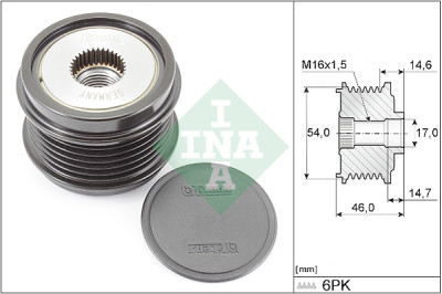 INA 535 0308 10 ruota libera alternatore