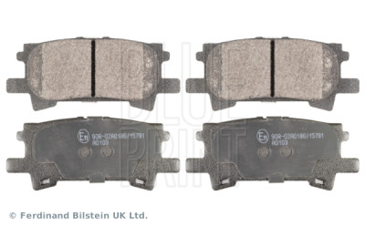 Set di 4 pastiglie freno BLUEPRINT ADT342154
