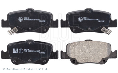 Set di 4 pastiglie freno BLUEPRINT ADT342173BLU