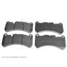 Set di 4 pastiglie freno BLUEPRINT ADT342187