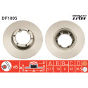 Set di dischi freno TRW DF1005