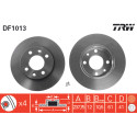 Set di dischi freno TRW DF1013