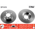 Set di dischi freno TRW DF1015