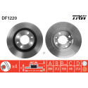 Set di dischi freno TRW DF1220
