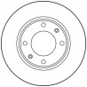 Set di dischi freno TRW DF1221