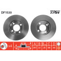 Set di dischi freno TRW DF1530