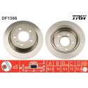 Set di dischi freno TRW DF1566
