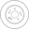 Set di dischi freno TRW DF1584