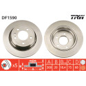 Set di dischi freno TRW DF1590
