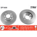 Set di dischi freno TRW DF1609