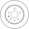 Set di dischi freno TRW DF1613