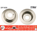Set di dischi freno TRW DF1650