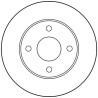 Set di dischi freno TRW DF1656