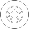 Set di dischi freno TRW DF1694