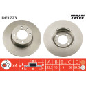 Set di dischi freno TRW DF1723