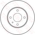 Set di dischi freno TRW DF1751