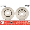 Set di dischi freno TRW DF1769