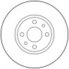 Set di dischi freno TRW DF1790