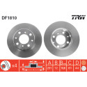 Set di dischi freno TRW DF1810