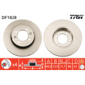 Set di dischi freno TRW DF1828