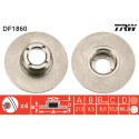 Set di dischi freno TRW DF1860